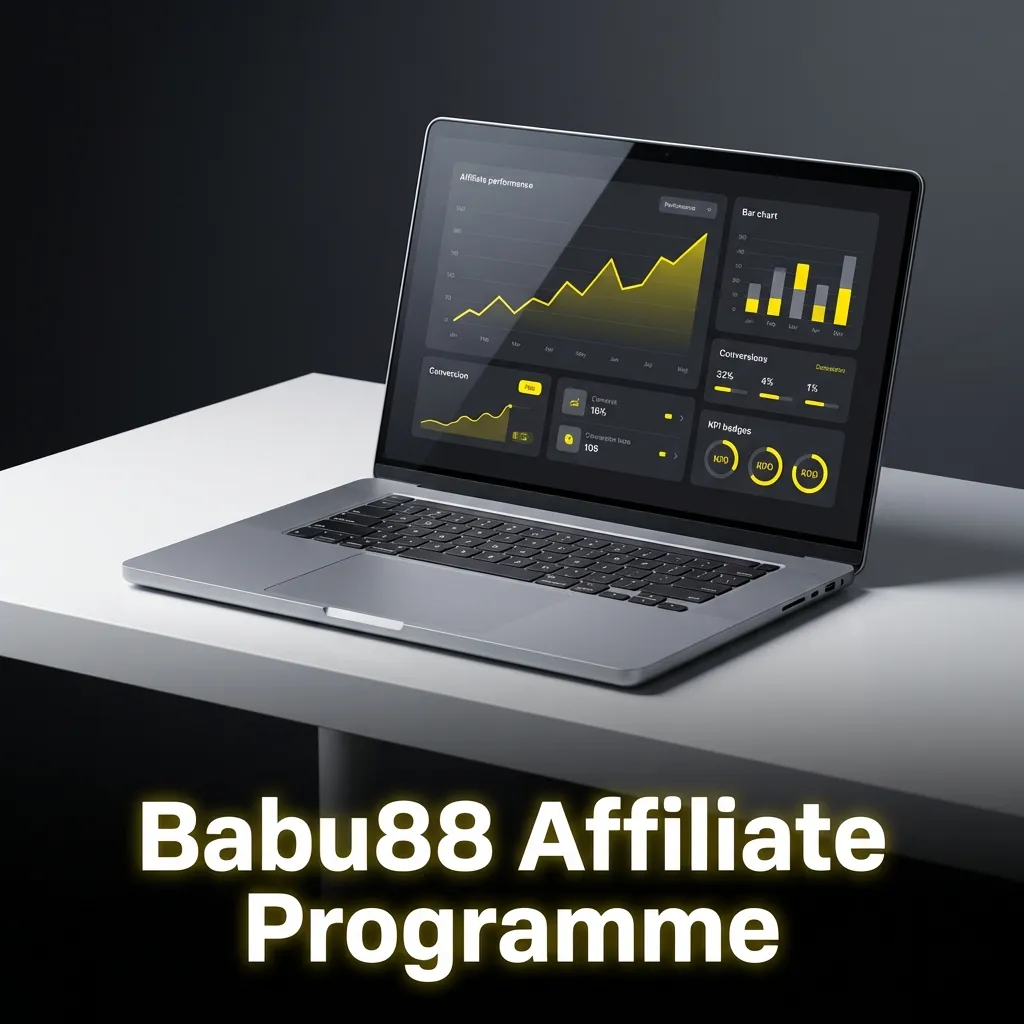 Babu88 affiliate program dashboard showing commission tracking and revenue share deals for Bangladesh market partners