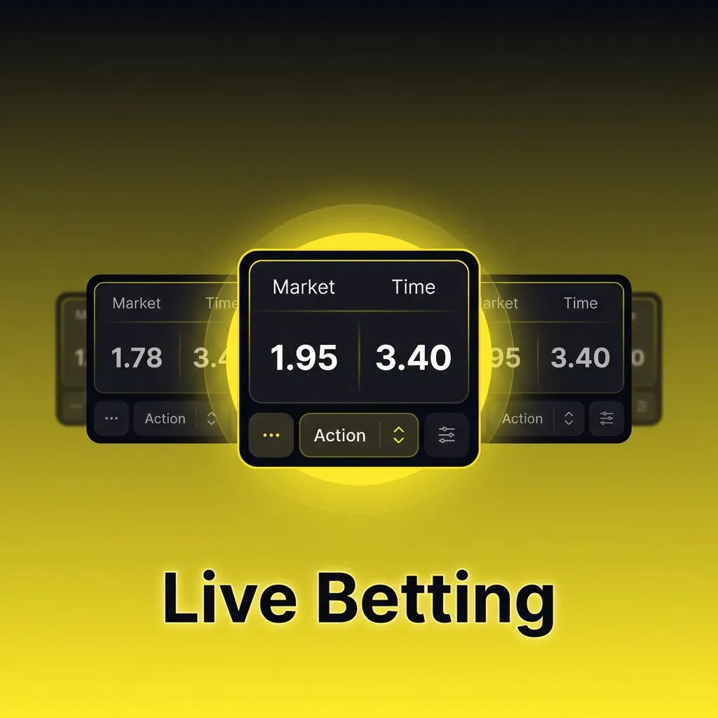 Live betting interface showing real-time odds for cricket, football, tennis, basketball, and eSports matches in progress