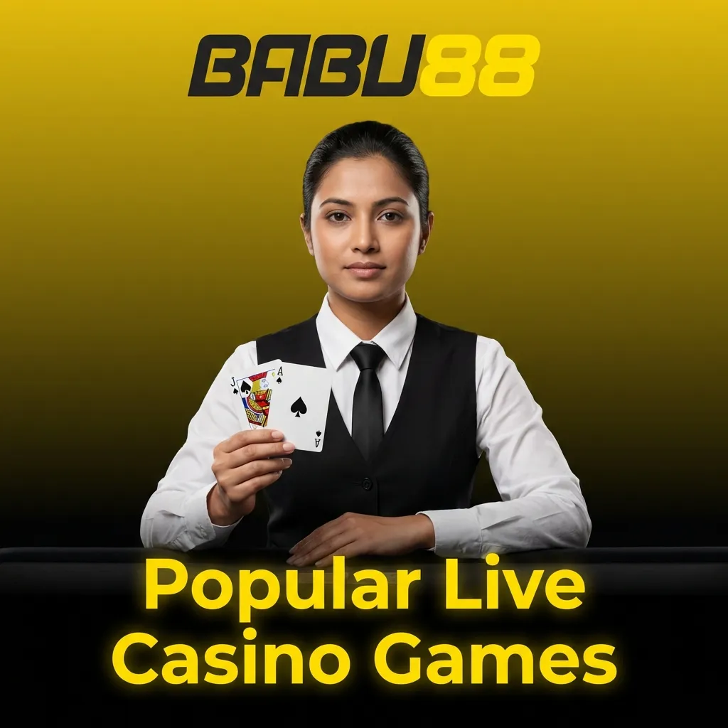 Live casino game interface showing cards, roulette wheel, and professional dealer in HD streaming quality