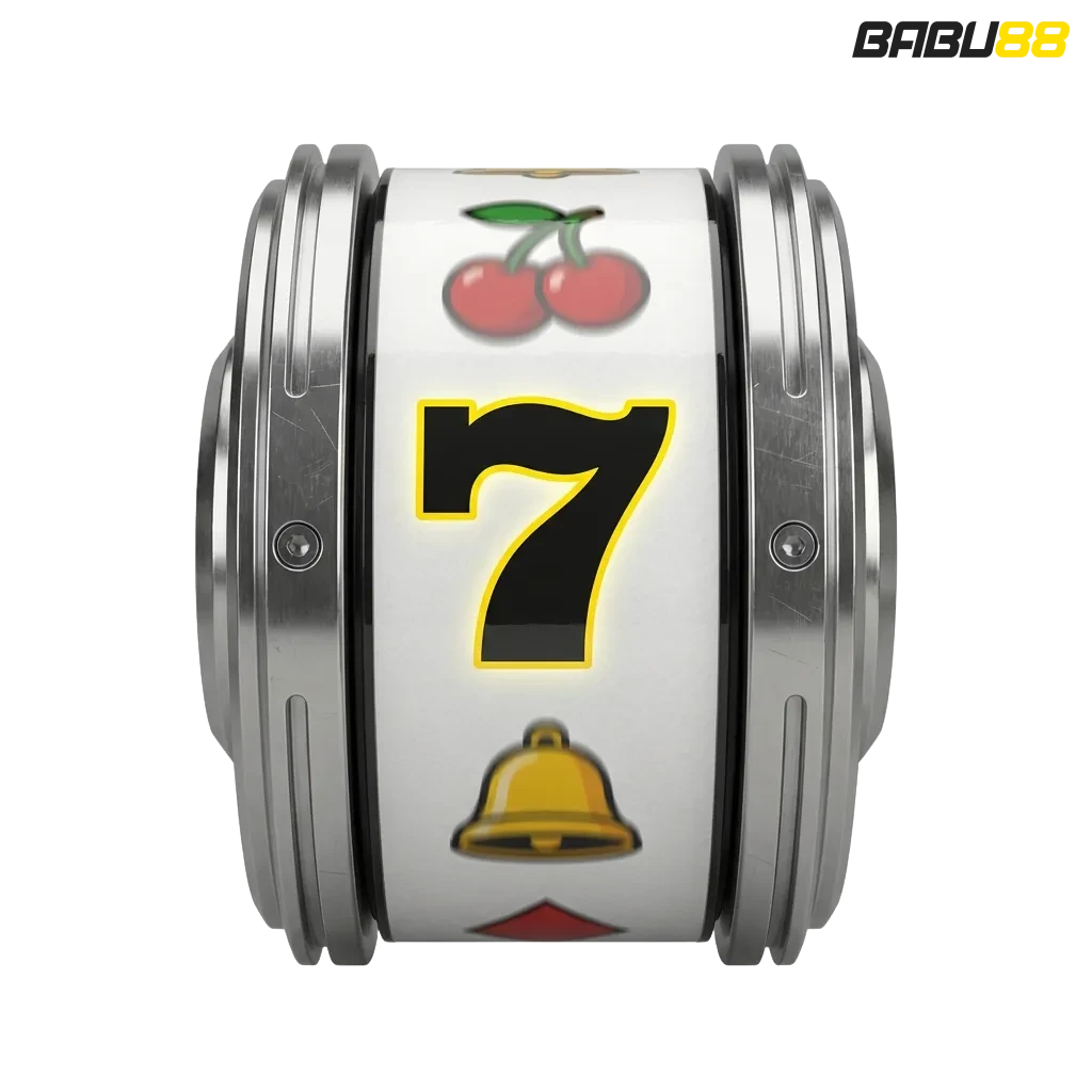 Babu88 online slots with colorful reels, bonus symbols, and jackpot icons on mobile and desktop screens