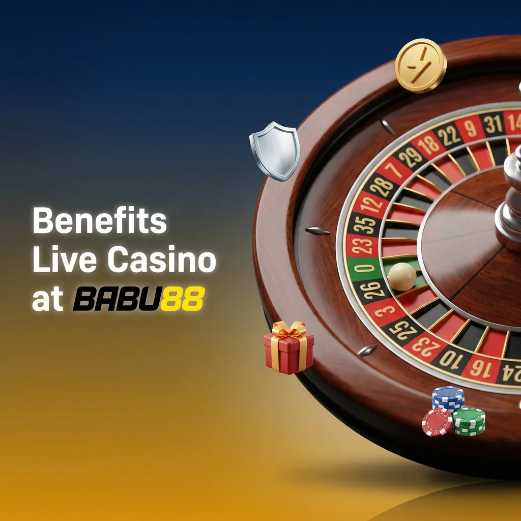 Live casino at Babu88 featuring real dealers, HD streams, interactive chat, and 24/7 availability for authentic gaming.
